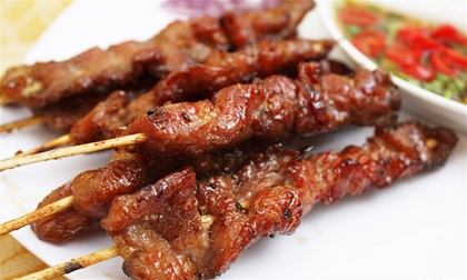 Cách làm món thịt xiên nướng nước cốt dừa đậm đà, mềm tan trong miệng