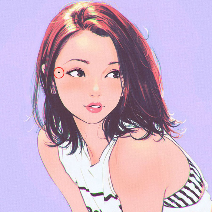 Nốt ruồi đào hoa