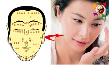 Nốt ruồi 'hoàng kim' trên khuôn mặt phụ nữ 'gọi' phú quý vào nhà