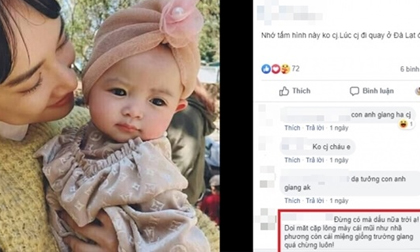 Xôn xao hình ảnh được cho là con gái của Nhã Phương
