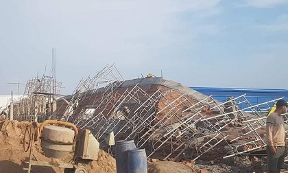 Nóng: Sập tường công trình ở Đồng Nai, ít nhất 10 người tử vong