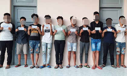 Điều tra vụ thanh niên 17 huy động bạn bè tới chém ' tình địch' vì dám nhắn tin cho bạn gái