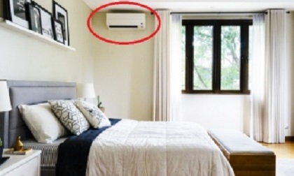 Vị trí tốt nhất để lắp điều hòa, vừa hợp phong thủy lại đảm bảo sức khỏe