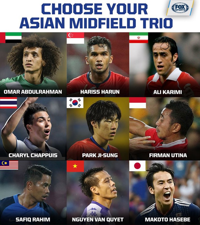 Van Quyet vao nhom tien ve hay nhat chau A canh Park Ji-sung hinh anh 1 vanquyet.jpg
