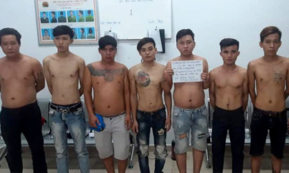 Cảnh sát chặn bắt 2 nhóm giang hồ hỗn chiến