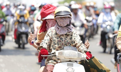 TP.HCM kết thúc đợt nắng nóng, Hà Nội nóng 38 độ C