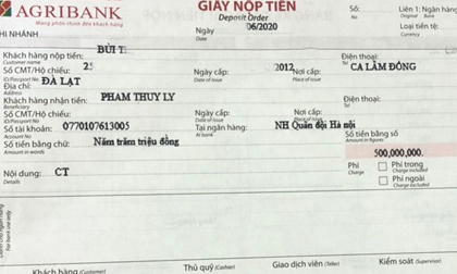 Nhân viên ngân hàng ngăn kịp thời vụ lừa đảo nửa tỷ đồng