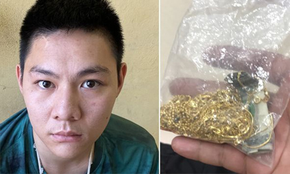 Dùng dao khống chế chủ nhà, đập tủ kính cướp 2 cây vàng