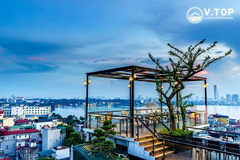 Bắt trend xu hướng thiết kế, thi công quán cafe sân vườn thu hút giới trẻ