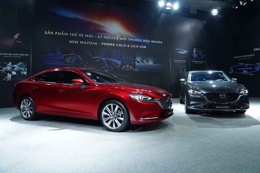 Mazda6 2020 ra mắt tại VN - chưa có giá bán, đối đầu Toyota Camry