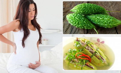 Lợi và hại khi mẹ bầu ăn mướp đắng