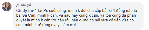 Bảo Ngọc khẳng định không nhận bất cứ 1 đồng trợ cấp nào từ Hoài Lâm: 'Tôi không rẻ rúng!' - 1 Bảo Ngọc khẳng định không nhận bất cứ 1 đồng trợ cấp nào từ Hoài Lâm: 'Tôi không rẻ rúng!' - 1