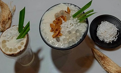 Bí mật công thức làm chè dừa dầm Hải Phòng ngon chuẩn vị ngay tại nhà