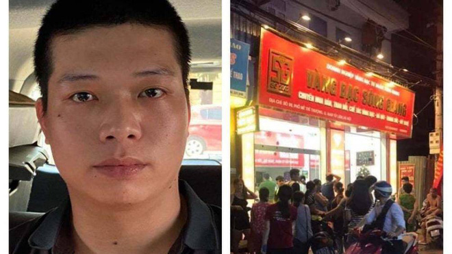 Lời khai của nghi phạm cướp tiệm vàng, đâm trọng thương người truy đuổi ở Hà Nội - Ảnh 1. Lời khai của nghi phạm cướp tiệm vàng, đâm trọng thương người truy đuổi ở Hà Nội - Ảnh 1.