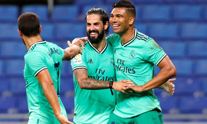 Real đẩy Barca xuống thứ 2 sau trận thắng tại xứ Catalan