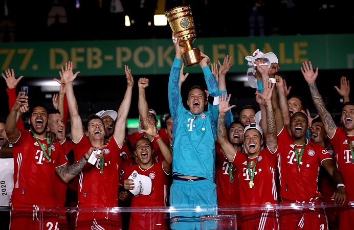 Lewandowski lập cú đúp, Bayern Munich đoạt Cup quốc gia Đức - 1