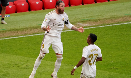 Ramos lại tỏa sáng, Real tạo khoảng cách 7 điểm với Barca