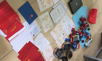 Triệt phá thành công đường dây mua bán, làm giả giấy tờ