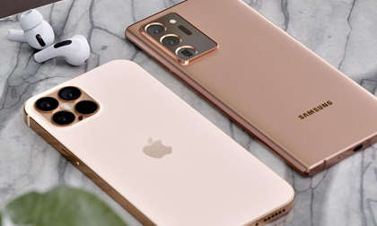 iPhone 12 Pro đối đầu với Galaxy Note20 Ultra trong bộ ảnh concept