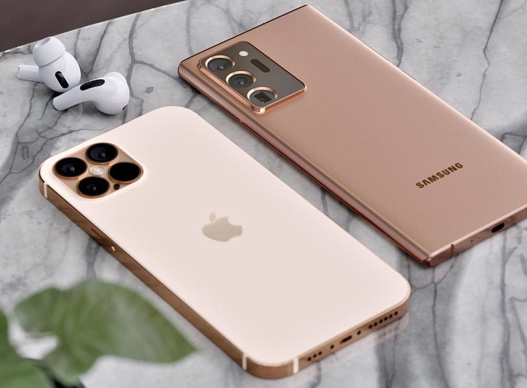 iPhone 12 Pro đối đầu với Galaxy Note20 Ultra trong bộ ảnh concept