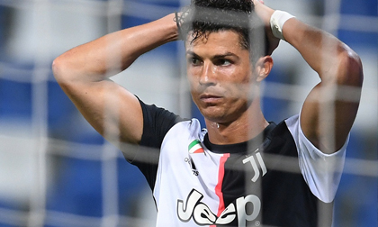 Ronaldo tịt ngòi, Juventus rơi chiến thắng dù dẫn 2-0