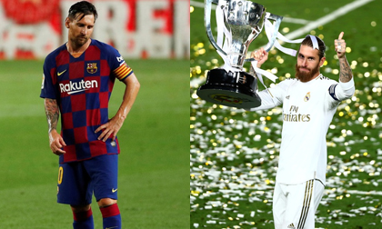 Messi thất vọng trong ngày Real nâng cao chức vô địch