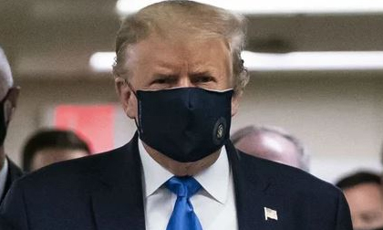 Ca nhiễm Covid-19 tăng cao kỷ lục, tổng thống Mỹ Donald Trump vẫn nói không bắt buộc người dân đeo khẩu trang