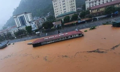 Mưa lớn gây ngập úng ở Hà Giang, Lào Cai, ít nhất 2 người thiệt mạng