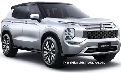 Xem trước Mitsubishi Outlander thế hệ mới sắp ra mắt: Đẹp như concept, đe doạ Honda CR-V