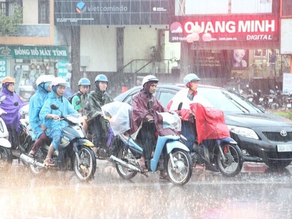 Dự báo thời tiết 7/8: Miền Bắc tiếp tục mưa rào và dông