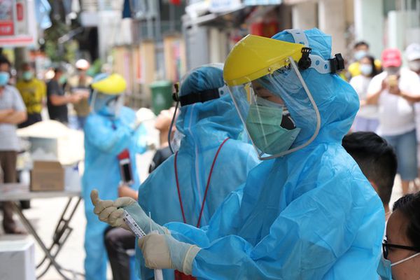 Thêm 5 ca mắc Covid-19, trong đó 1 ca tại Hà Nội có liên quan Đà Nẵng