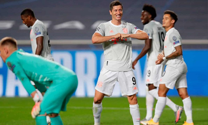 Hàng công thi nhau nổ súng, Bayern vùi dập Barca với tỷ số kinh hoàng 8-2