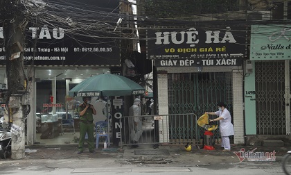 Phong tỏa ngõ 147 Trương Định, Hà Nội vì có ca nhiễm Covid-19