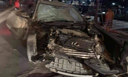 Vụ xe Lexus gây tai nạn liên hoàn khiến nữ công an tử vong: Lái xe là con đại gia ngành thép?