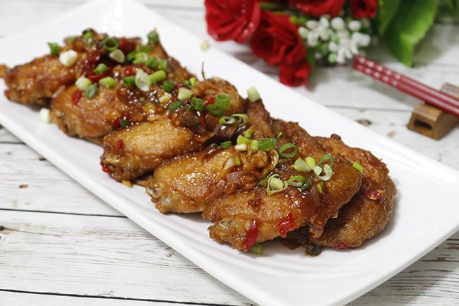 Cánh gà sốt me thơm ngon