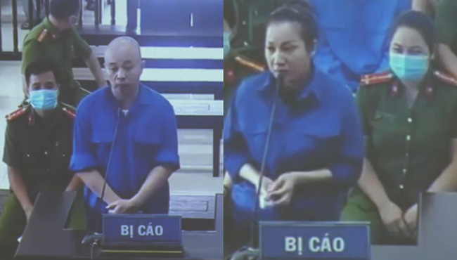 Hình ảnh mới nhất của nữ đại gia Dương 'Đường' cùng chồng hầu tòa sau 4 tháng tạm giam