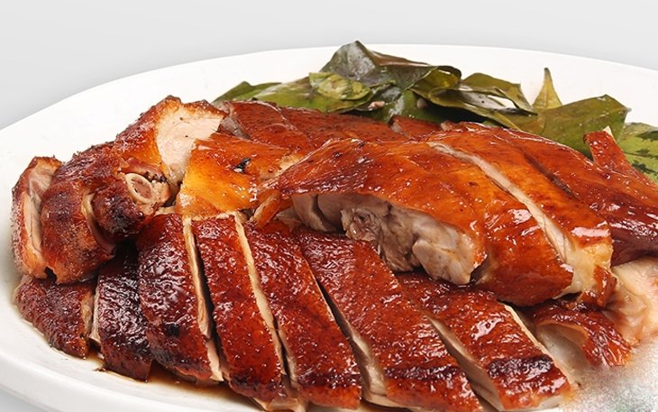 Vịt nướng mật ong thơm ngon