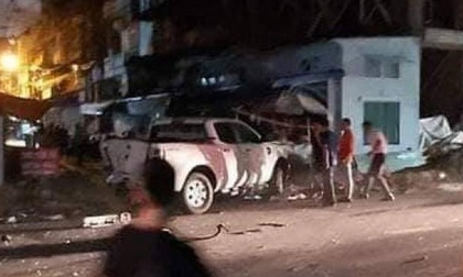 Khởi tố tài xế Lexus tông chết công an