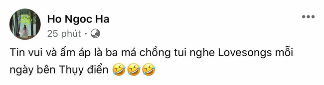Hồ Ngọc Hà công khai gọi bố mẹ Kim Lý là 