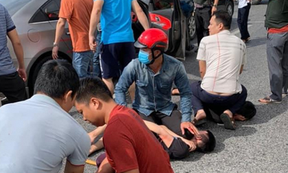 Kịch tính: Đối tượng vận chuyển ma tuý 'rồ ga' tháo chạy, hàng chục cảnh sát nổ súng, phá cửa ôtô bắt người