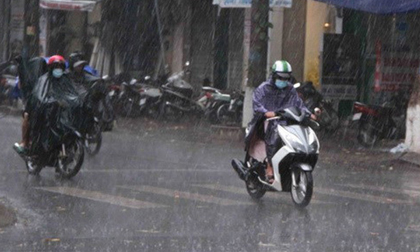 Dự báo thời tiết ngày 14/9: Hà Nội có mưa rào và dông vài nơi