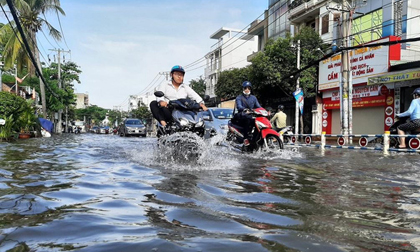 Cảnh báo mới nhất: Mưa lớn và triều cường cùng lúc đe dọa nhiều khu dân cư TP HCM
