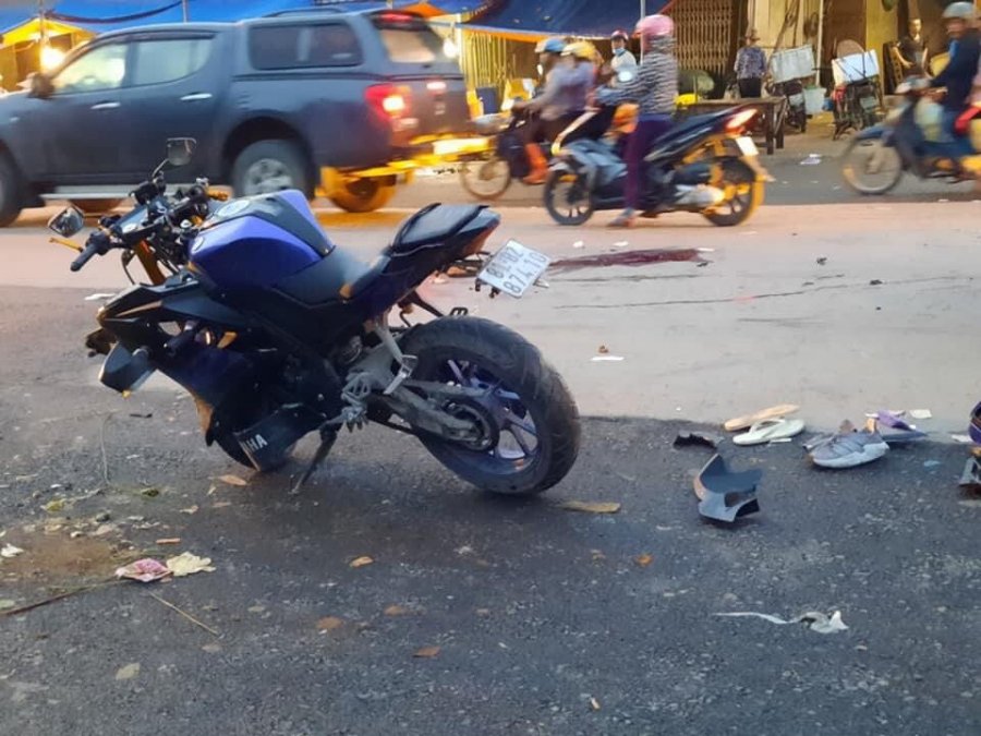 Hiện trường vụ tai nạn