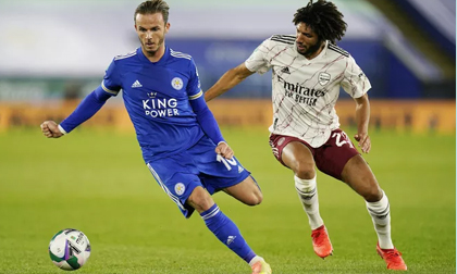 Arsenal hạ gục chủ nhà Leicester bằng bàn đá phản League Cup