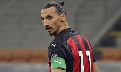 Zlatan Ibrahimovic dương tính với Covid-19
