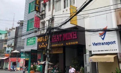 Cháy khách sạn ở quận 10 , ít nhất 1 người đã tử vong