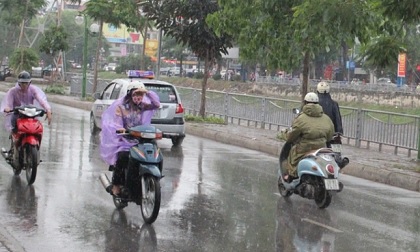 Thời tiết ngày 27/9: Bắc Bộ có mưa rào và dông