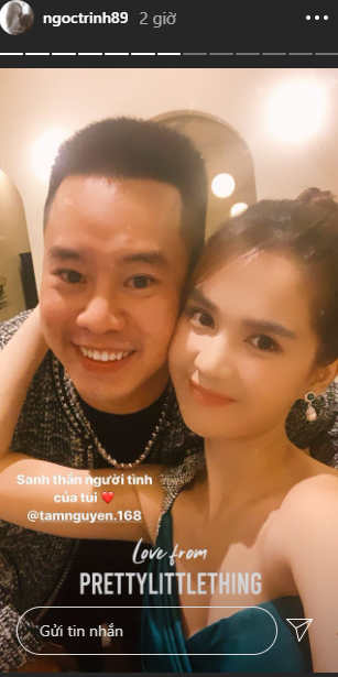 Sau nhiều lần úp mở, Ngọc Trinh chính thức tiết lộ 'người tình bí mật'