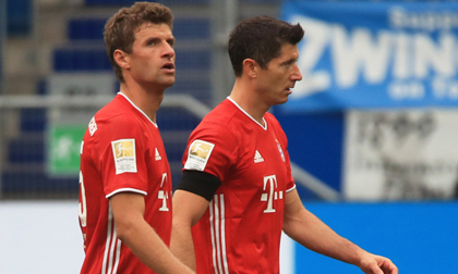 Bayern Munich thua đậm ở giải quốc nội, chấm dứt chuỗi 32 trận bất bại