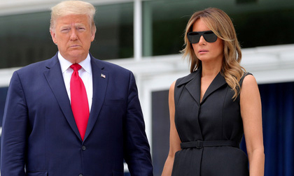 Tổng thống Mỹ Donald Trump và Đệ nhất phu nhân Melania Trump nhiễm Covid-19